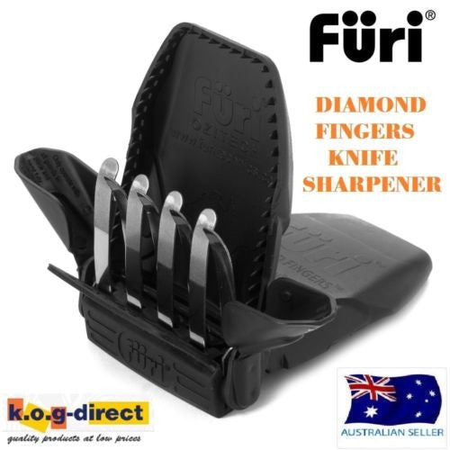 FURI OZITECH DIAMOND FINGERS COMPACT KNIFE SHARPENER BRAND NEW