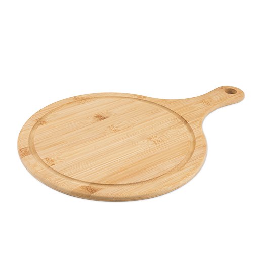 Wooden Pizza Cheese Fruit Serving Trey Plate Chopping Carving Board HW-321